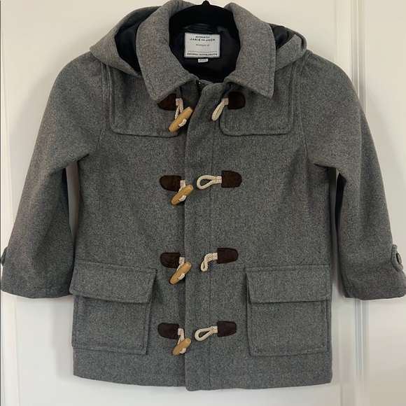 Janie and Jack Other - Janie and Jack Gray Peacoat Size 3-4